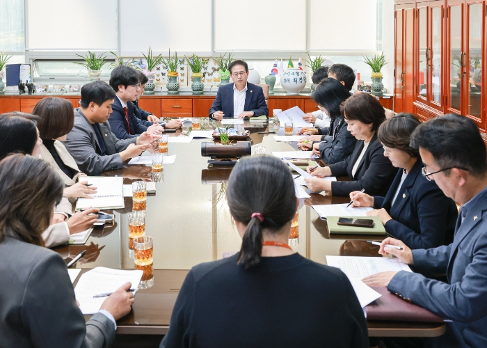 광주시의회, 특별대책지역 수질보전정책협의회 간담회 개최 기사 이미지