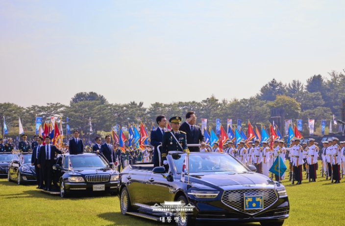 이재명 대통령, 제77주년 국군의날 기념식 참석 기사 이미지